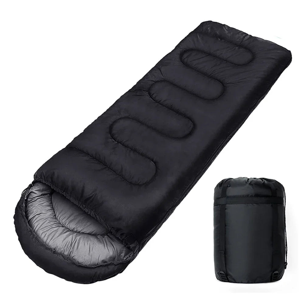 Veelzijdige 4-seizoenen slaapzak, geschikt voor lente, zomer, herfst & winter kamperen en outdoor expedities.