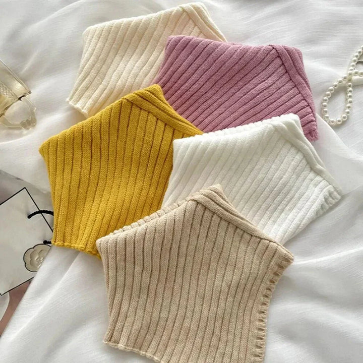 Extra warme dames col sjaal Aria, gebreid katoen voor de koude wintermaanden, zeer trendy.