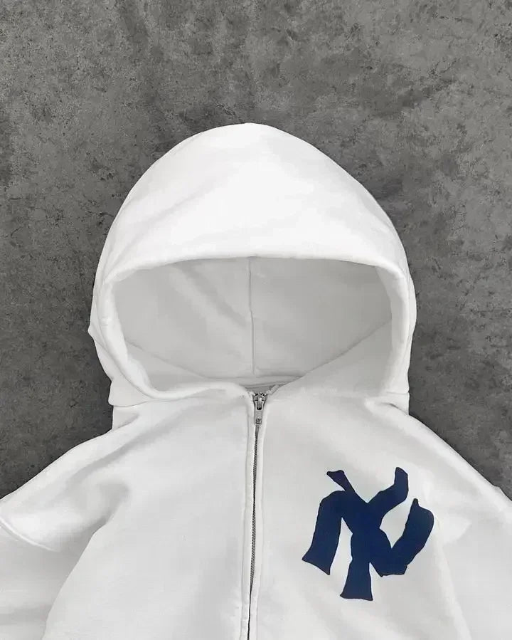 Trendy oversized unisex hoodie, perfect voor een moderne streetwear look en comfort de hele dag door.