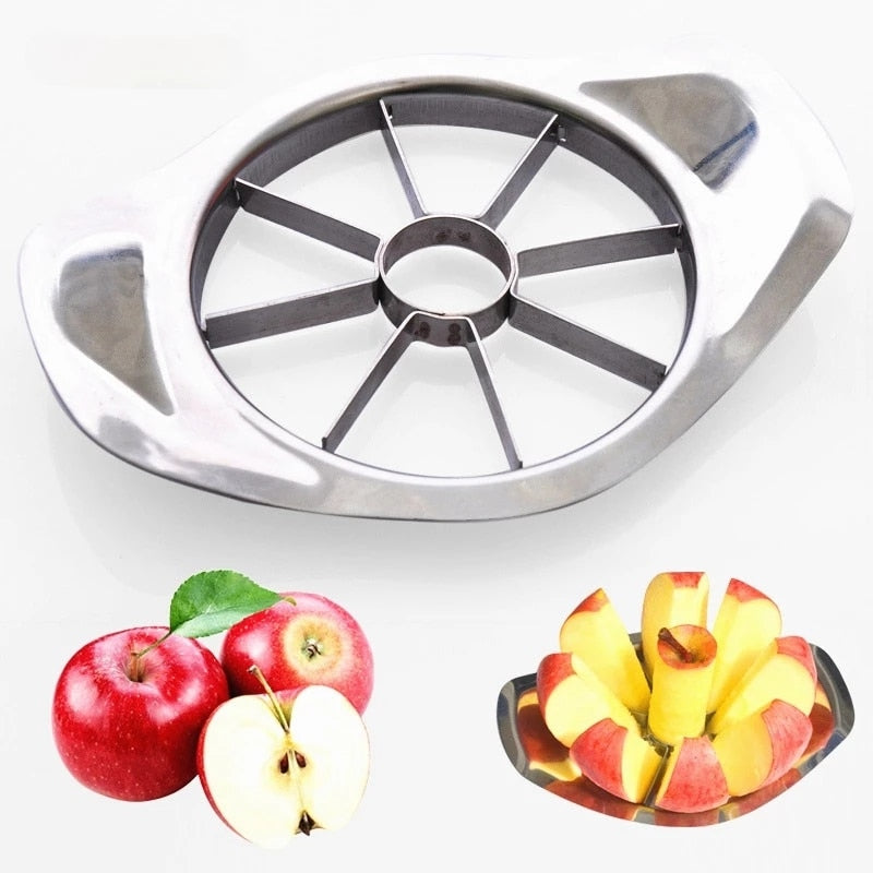 Gebruiksvriendelijke appelsnijder voor het snel en moeiteloos bereiden van gezonde fruitsnacks. Vaatwasserbestendig.