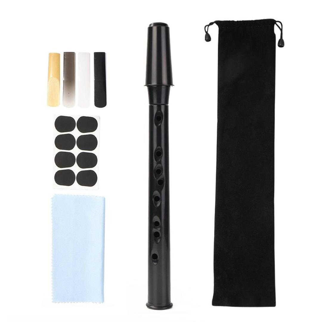 Draagbare mini-saxofoon met alt-mondstuk, ideaal voor beginners & gevorderden.