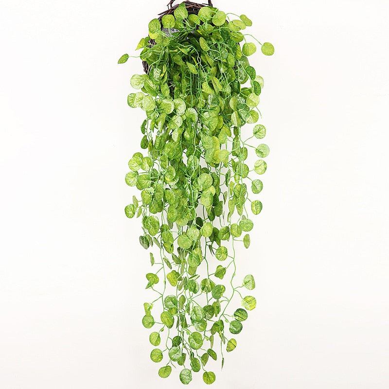 Onderhoudsvrije groene kunst klimop wandpaneel, sfeervolle interieur decoratie zonder water geven. Natuurlijke look.