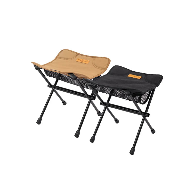 Ultralichte opvouwbare campingstoel, compact en draagbaar voor outdoor avonturen.