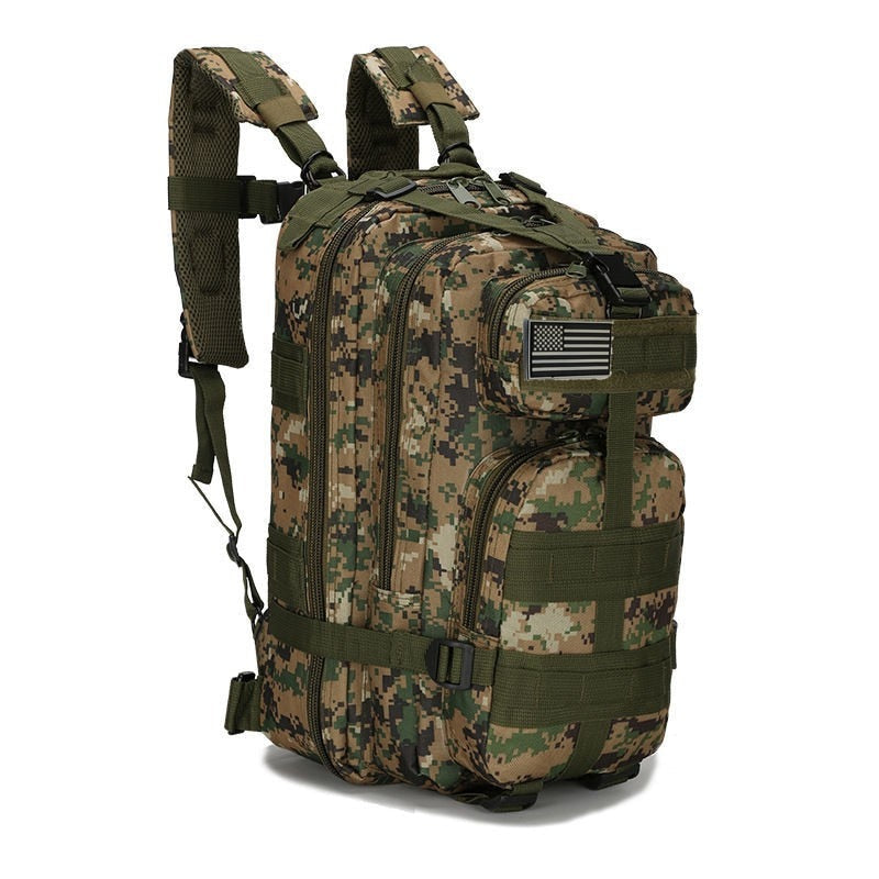 Waterafstotende 50L outdoor rugzak, klaar voor avontuur; ideaal voor hiking, reizen en kamperen.