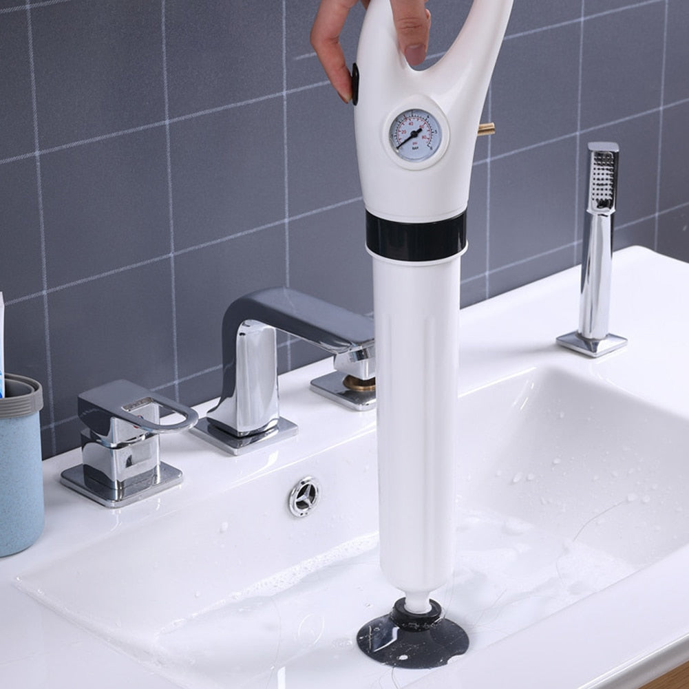 Krachtige ontstopper voor keukenafvoer, badkamerafvoer en toilet; lost snel verstoppingen op.
