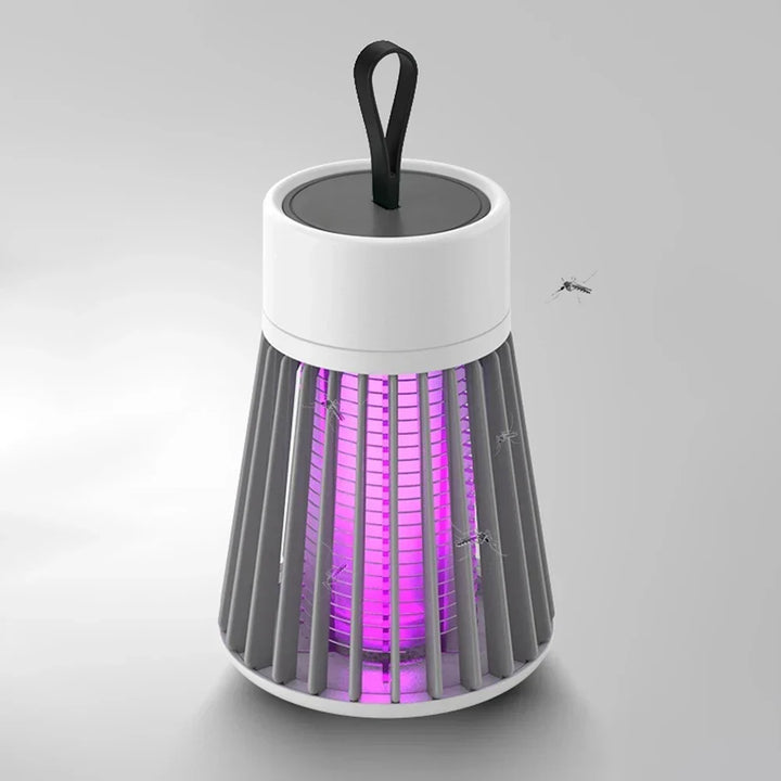 UV LED insectenverdelger tegen muggen. Stille, veilige en USB oplaadbare muggenlamp voor binnen en buiten.