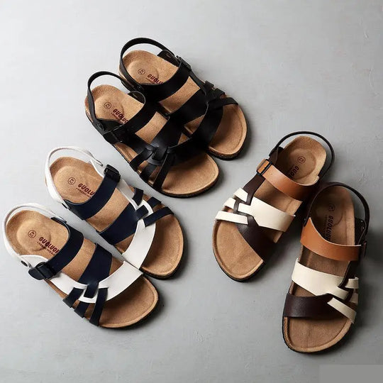 Comfortabele orthopedische dames sandalen Noa, perfecte zomerschoenen met goede voetondersteuning.