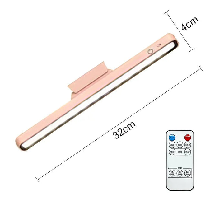 Witte oplaadbare LED-lamp, draadloos en dimbaar, perfect als lees- of sfeerlicht.