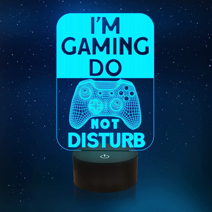 Veelzijdige gaming sfeerlamp met LED verlichting, ideaal voor slaapkamer, woonkamer of gamekamer.