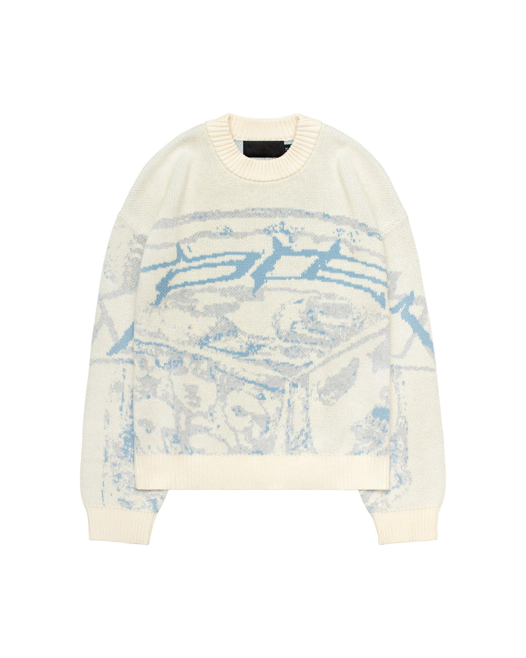 Ideale wintertrui voor dames: oversized, comfortabel en met een unieke print voor extra flair.