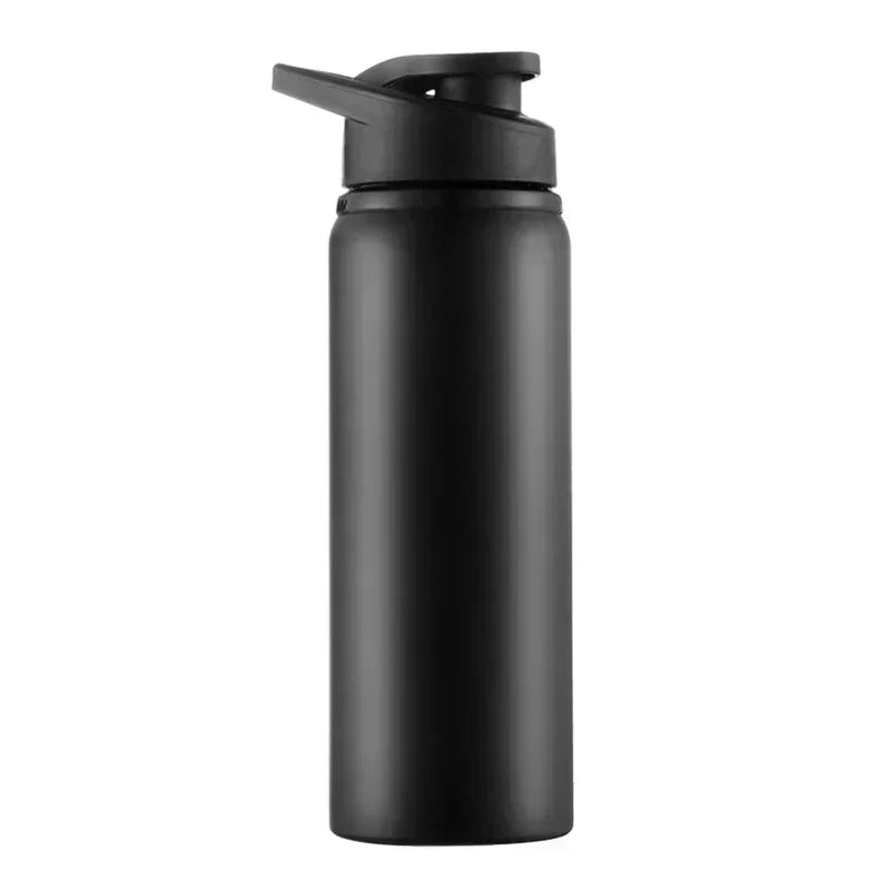 Stijlvolle RVS sport waterfles 500ml, duurzaam alternatief voor plastic, geschikt voor dagelijks gebruik.