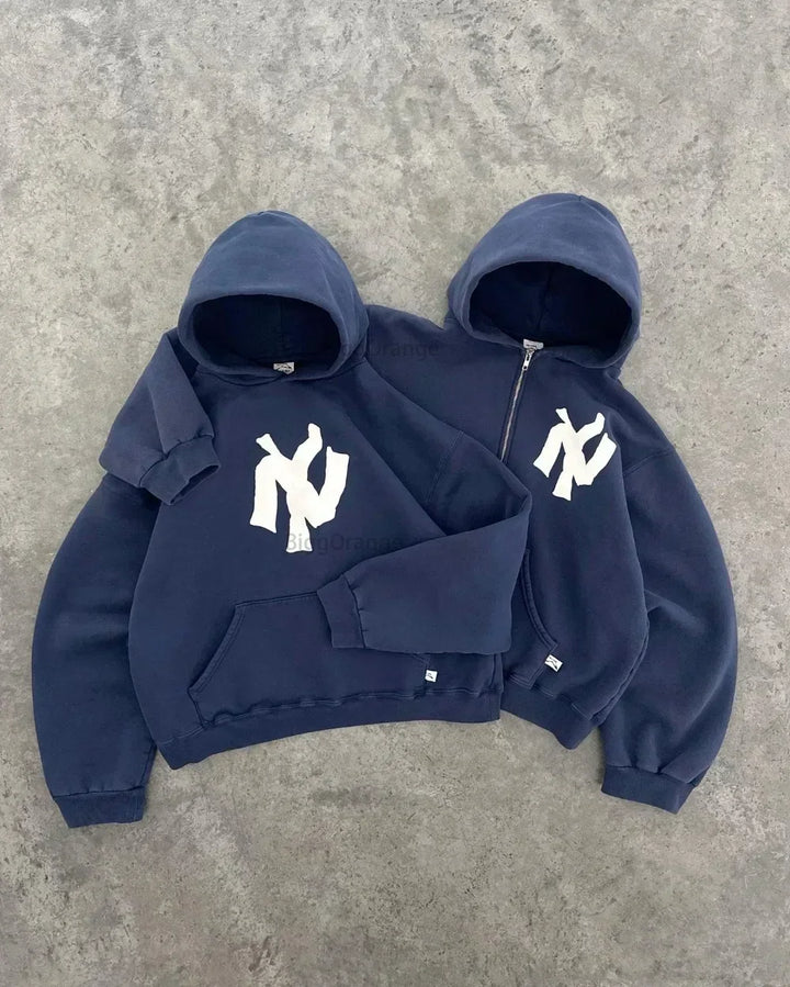 Stijlvol oversized unisex vest, perfect voor streetwear looks of als comfortabele loungekleding.