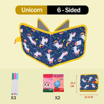 Unicorn Geel 6-delig