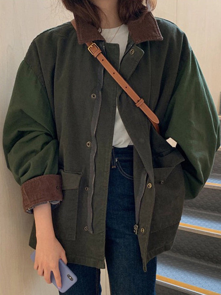 Dames oversized jas (LillysJacket), trendy en comfortabel. Ideaal als casual lente- of herfstjas voor vrouwen.