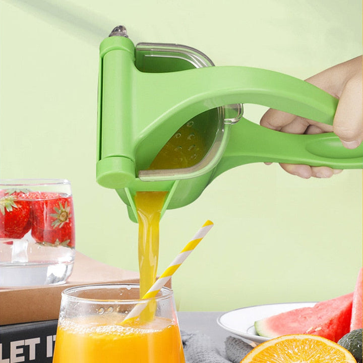 Efficiënte citroenpers voor het snel maken van vers sap. Ideaal voor citrusvruchten, een onmisbare keukenhulp.