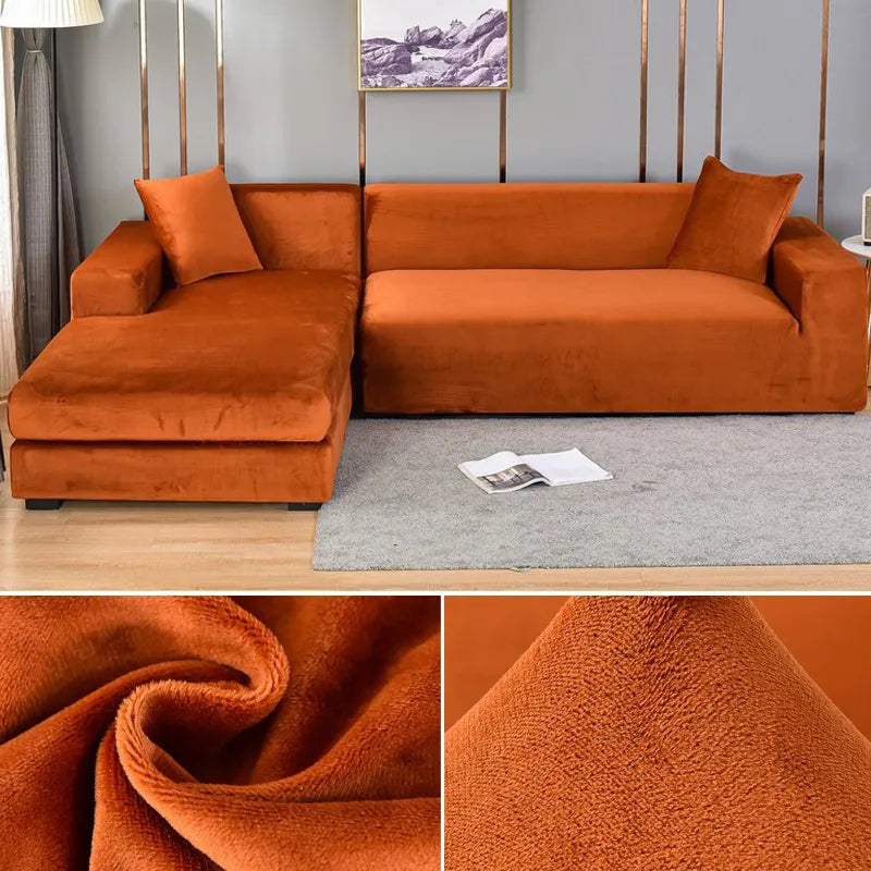 Frisse, elastische bankhoes transformeert je woonkamer. Eenvoudig te plaatsen stretchhoes beschermt meubels.