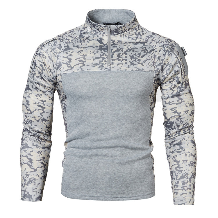 Heren trui Jonah in camouflage, een duurzaam camo shirt voor tactische kleding en dagelijks gebruik outdoor.