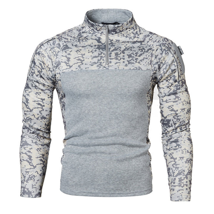 Heren trui Jonah in camouflage, een duurzaam camo shirt voor tactische kleding en dagelijks gebruik outdoor.