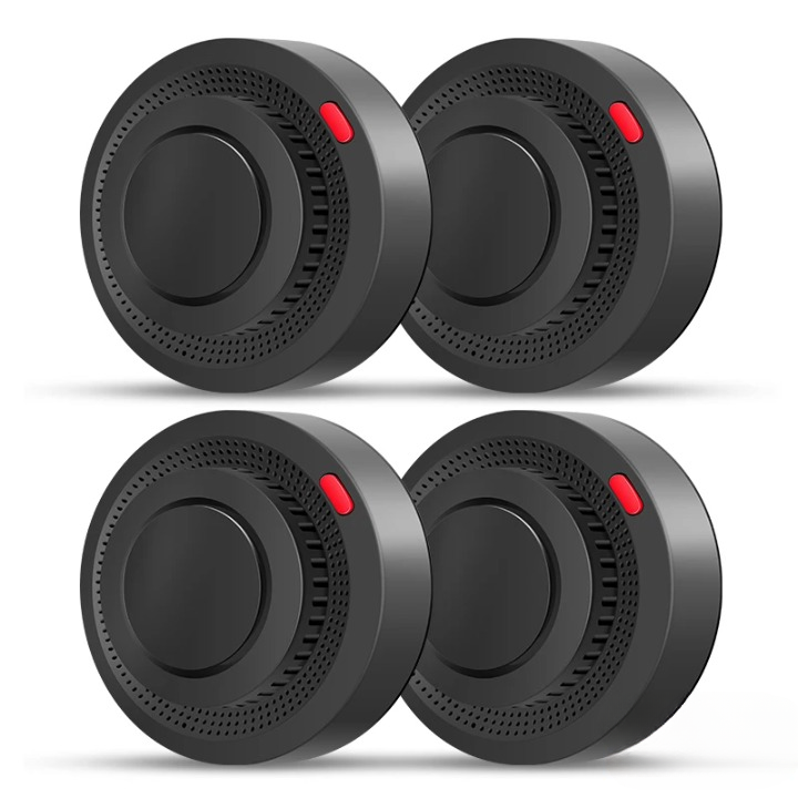 Geavanceerde brandbeveiliging: slimme WiFi rookmelder met 85dB alarm, Tuya compatible en directe waarschuwingen.