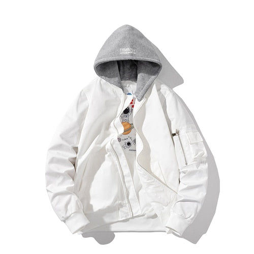 Deze heren jas is een veelzijdig MartJacket bomberjack, perfect als stijlvolle bovenkleding voor mannen.