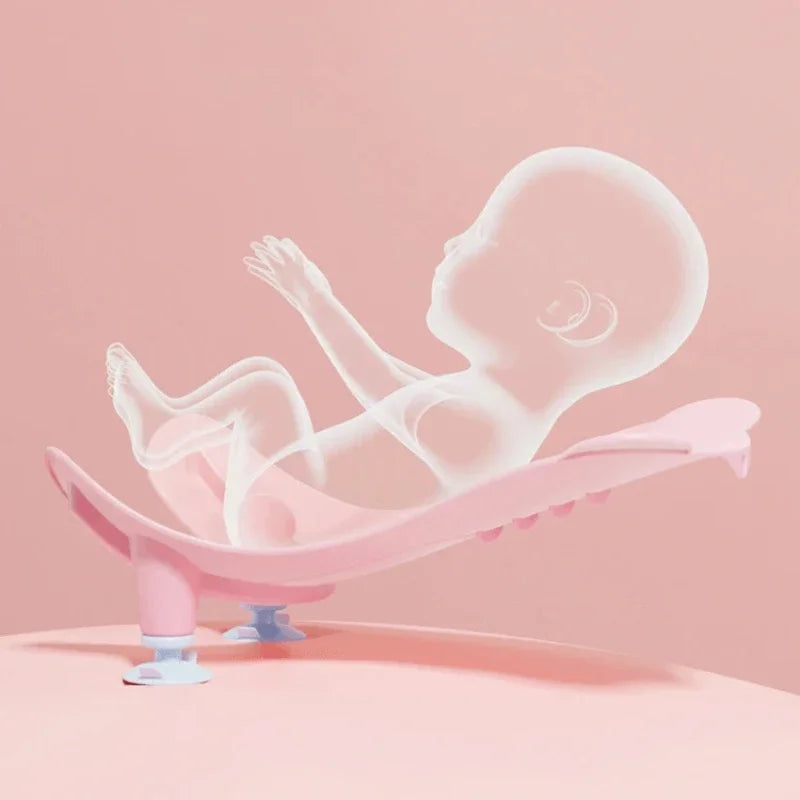 Zachte baby waskom voor dagelijkse hygiëne; een essentieel babyverzorgingsproduct voor pasgeborenen en jonge kinderen.