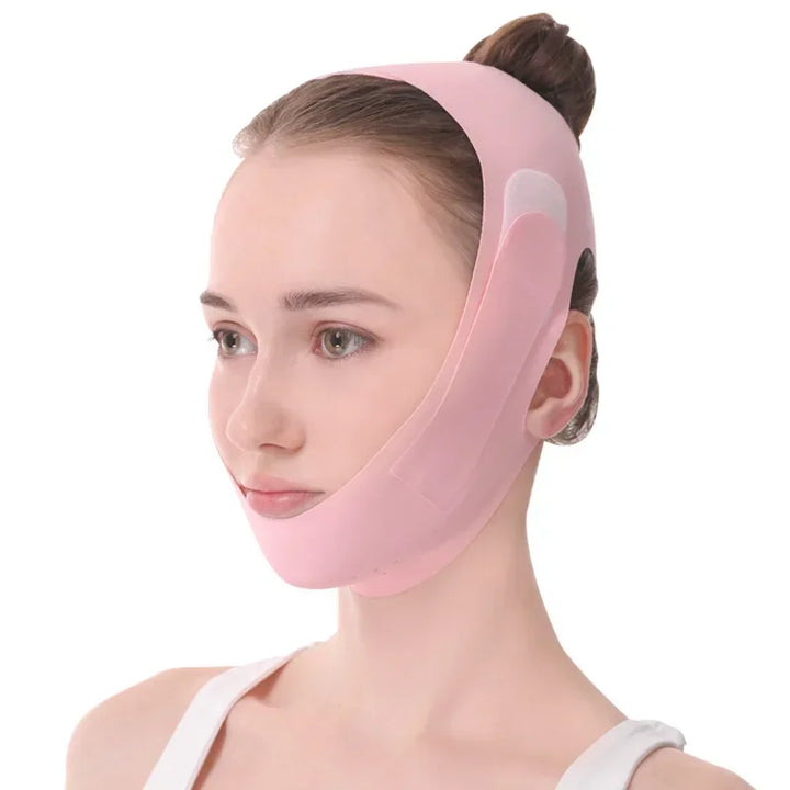 Cosmetische V-Lift gezichtsband voor contouren en versteviging, creëert een strakke kinlijn en jeugdige look.
