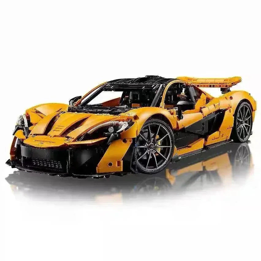 Sportieve Formule 1 raceauto als geavanceerde bouwset (3893 stuks) voor creatieve modelbouw.