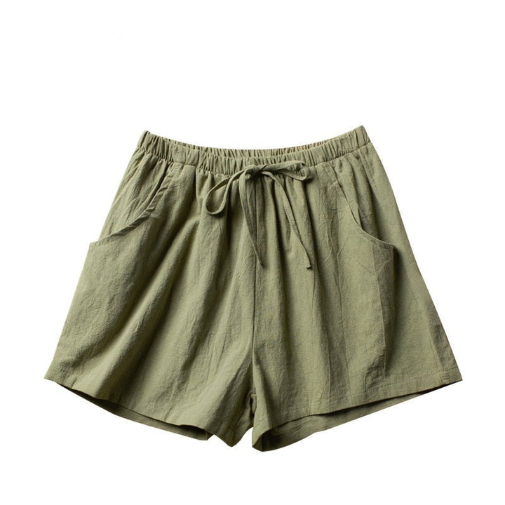 Lindy dames strandshorts, comfortabel en casual voor warme dagen aan zee. Perfecte zomerkleding.