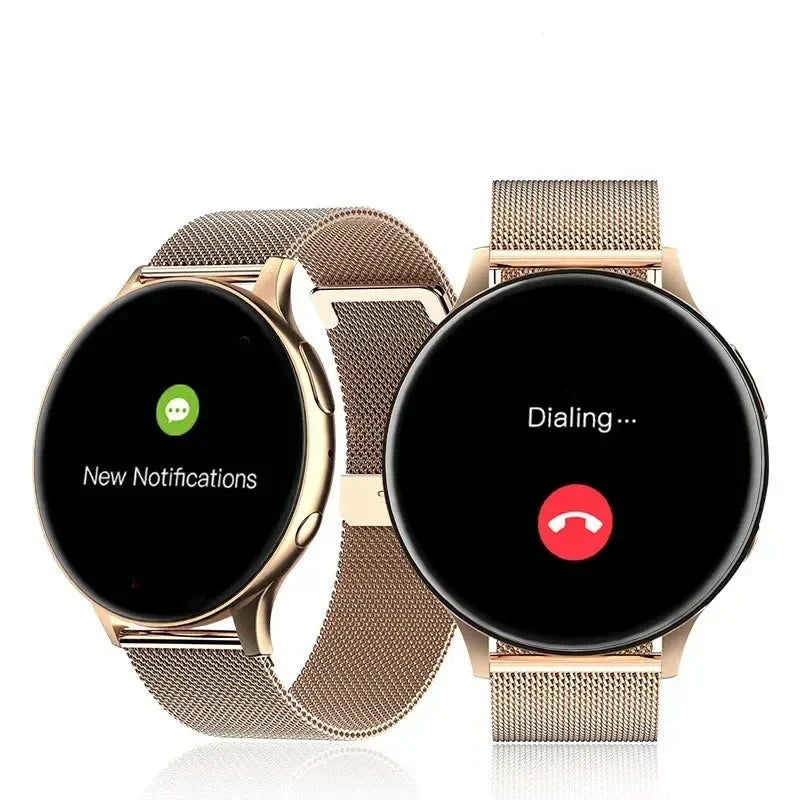 Stijlvolle Lumea Active dames smartwatch met digitaal display, een modern horloge voor elke gelegenheid.