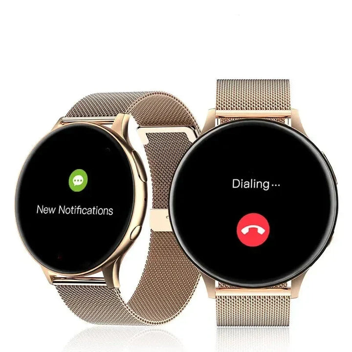 Stijlvolle Lumea Active dames smartwatch met digitaal display, een modern horloge voor elke gelegenheid.