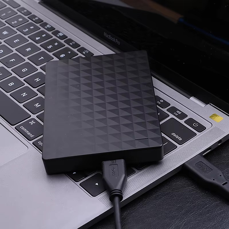 Portable 2TB externe harddisk USB 3.0 voor snelle digitale opslag en betrouwbare data backup.