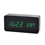 Zwart met groene LED