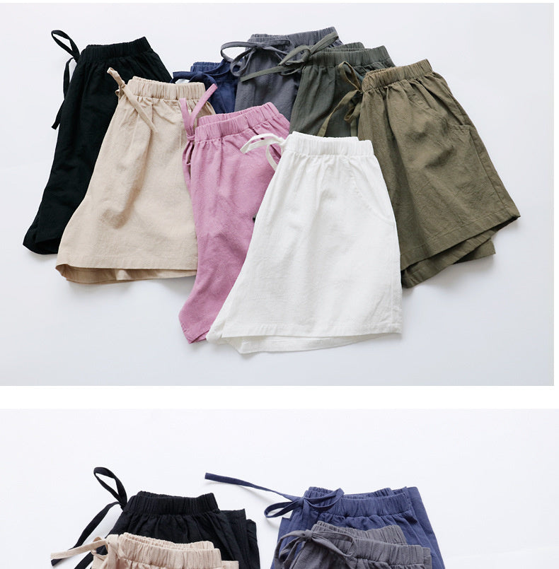 Lindy dames shorts met comfortabele pasvorm, ideale korte broek voor zomerkleding en vrije tijd.