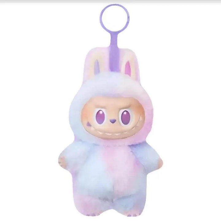 Compact pluche monstertje sleutelhanger, een vrolijk cadeau of accessoire voor je tas.