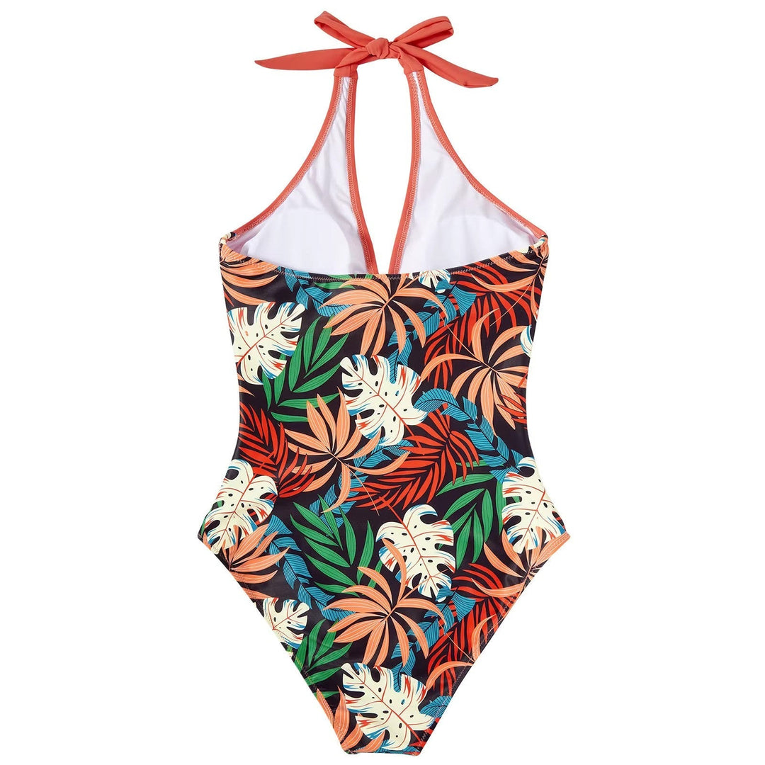Stijlvolle Hoymans dames zwemkleding: push-up bikinitop en hoge taille slip, perfect voor de zomer.