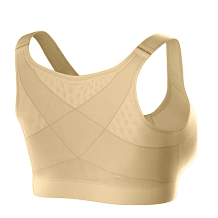 Lingerie: corrigerende damesbeha met voorsluiting voor gemak en steun.