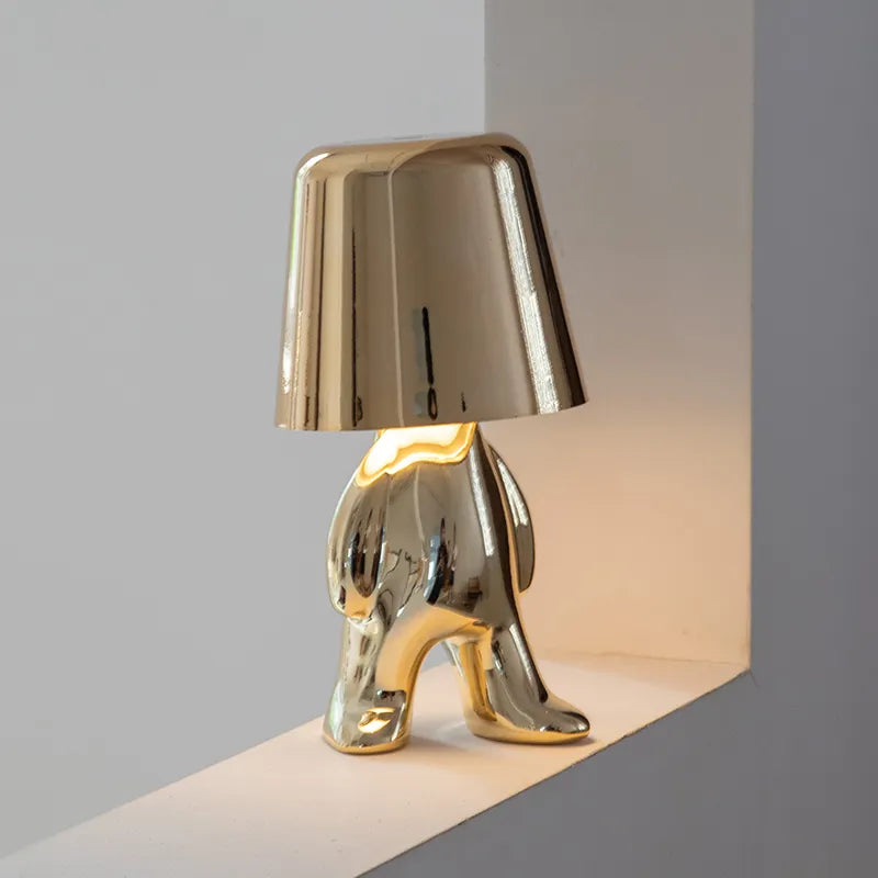Unieke GlowCraft sfeerlamp, draadloos en oplaadbaar. Dimbaar LED licht voor gezelligheid.