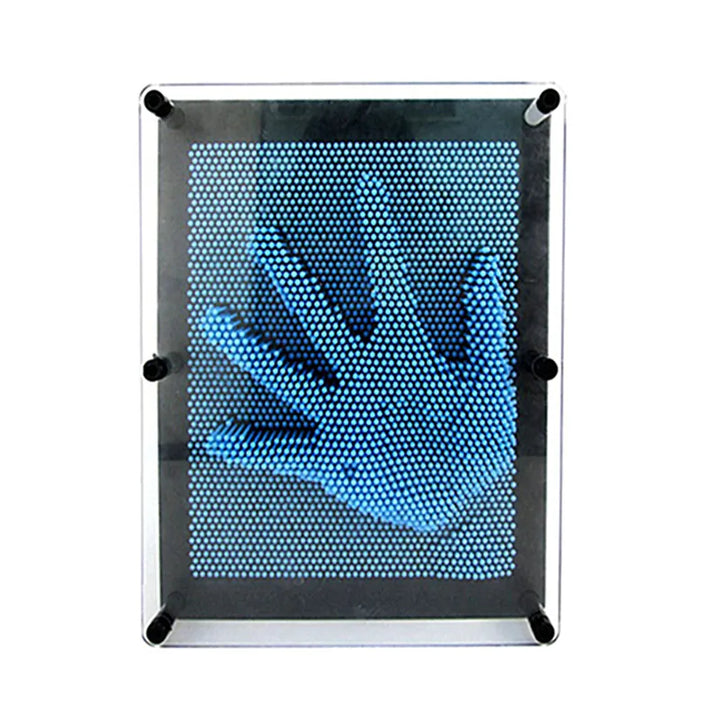 Creatief 3D-Pin-Kunstspel voor jong en oud. Stimuleer fijne motoriek, perfect voor ontspanning.
