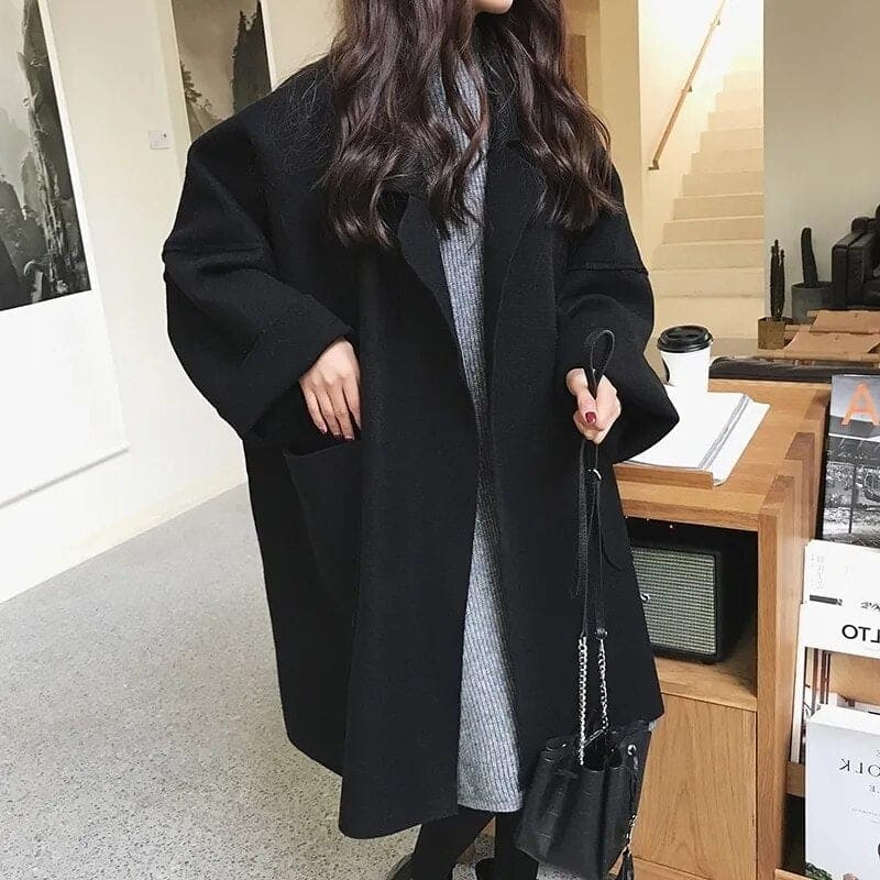Ruime, comfortabele oversized dames trenchcoat Aura, ideale lentejas met een klassieke snit.