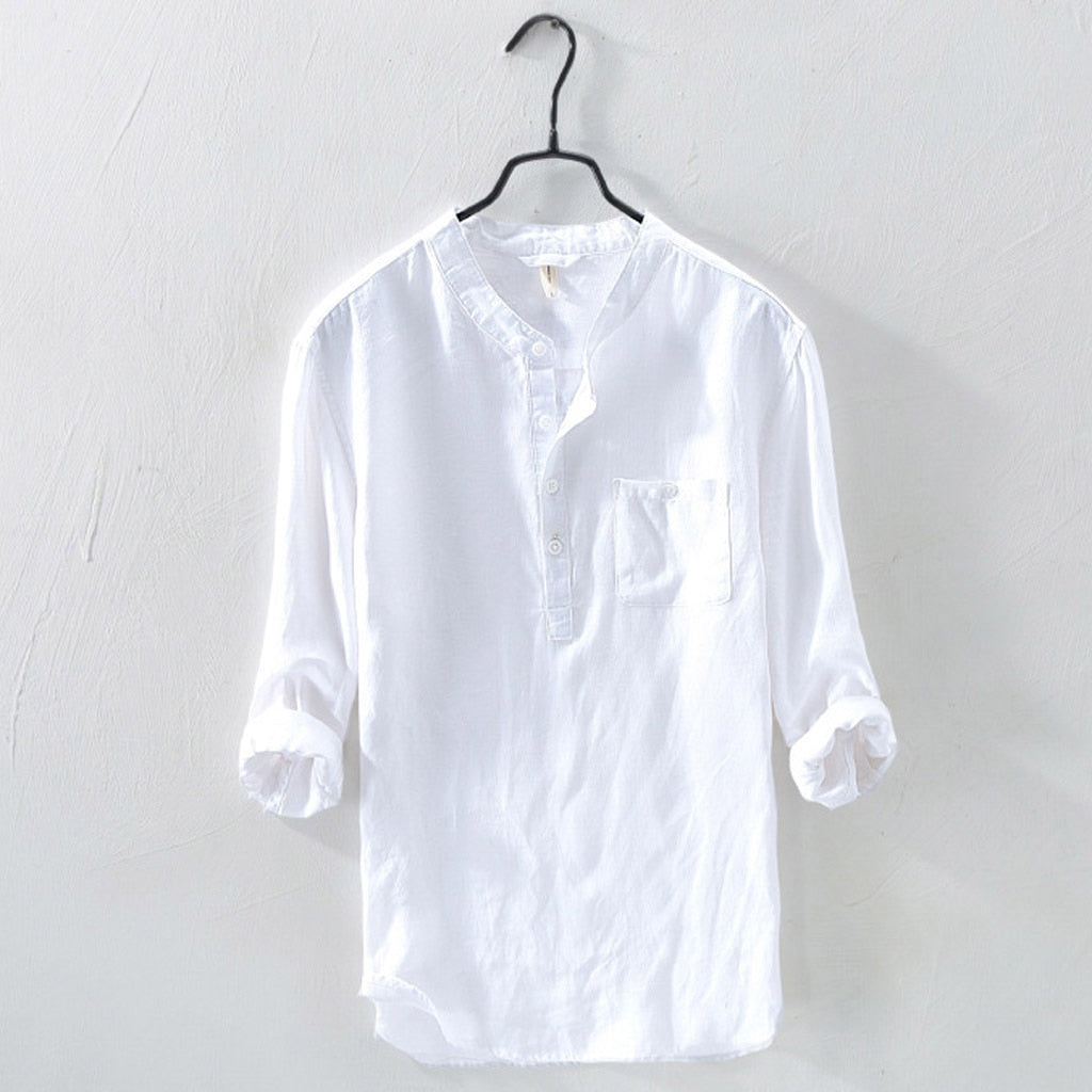 Luchtig groen heren overhemd, ideaal voor comfortabele zomerstijl. Geschikt voor zowel casual als zakelijke looks.