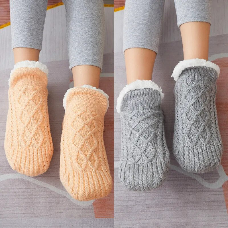 Dikkere thermosokken voor thuis. Unisex huissokken van kasjmier, CozySteps voor comfortabele warmte.