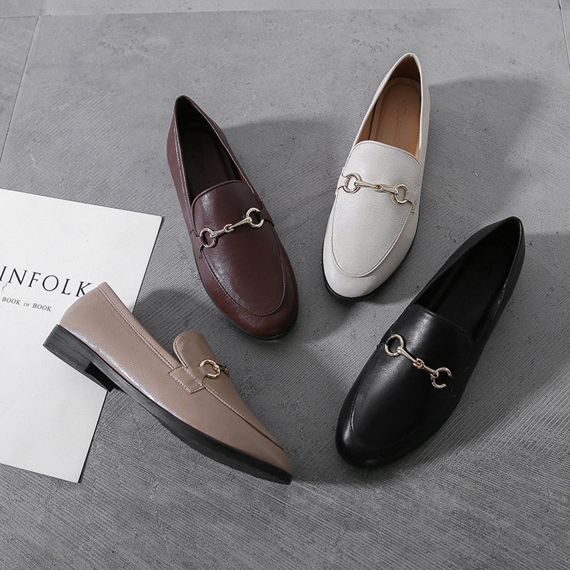Veelzijdige dames loafers, ideaal voor zowel casual als geklede outfits met voetcomfort.