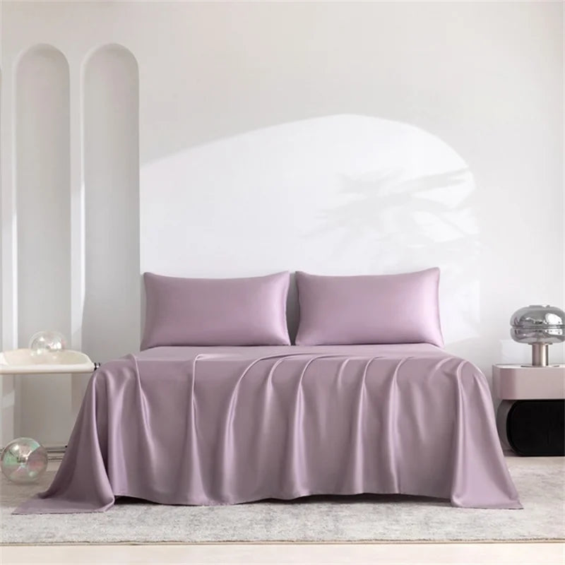 Stijlvol en luxe zijdezacht laken; een upgrade voor je slaapkamer interieur.