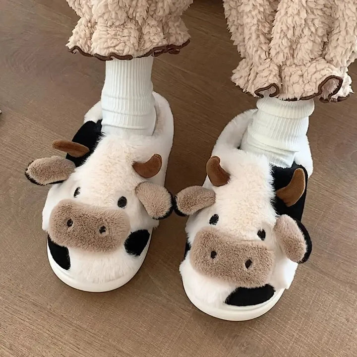 Zijaanzicht van Jamie dames pantoffels, warm en comfortabel, met slipvaste zool. Ideaal voor thuisgebruik.