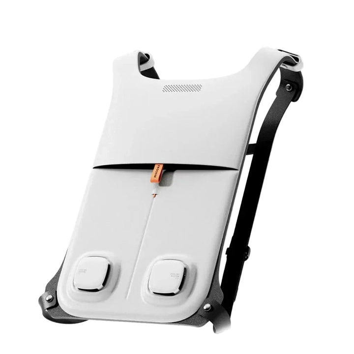 Unisex koelvest met ingebouwde ventilatoren, ideaal voor zomercomfort en bescherming tegen hittegolven.