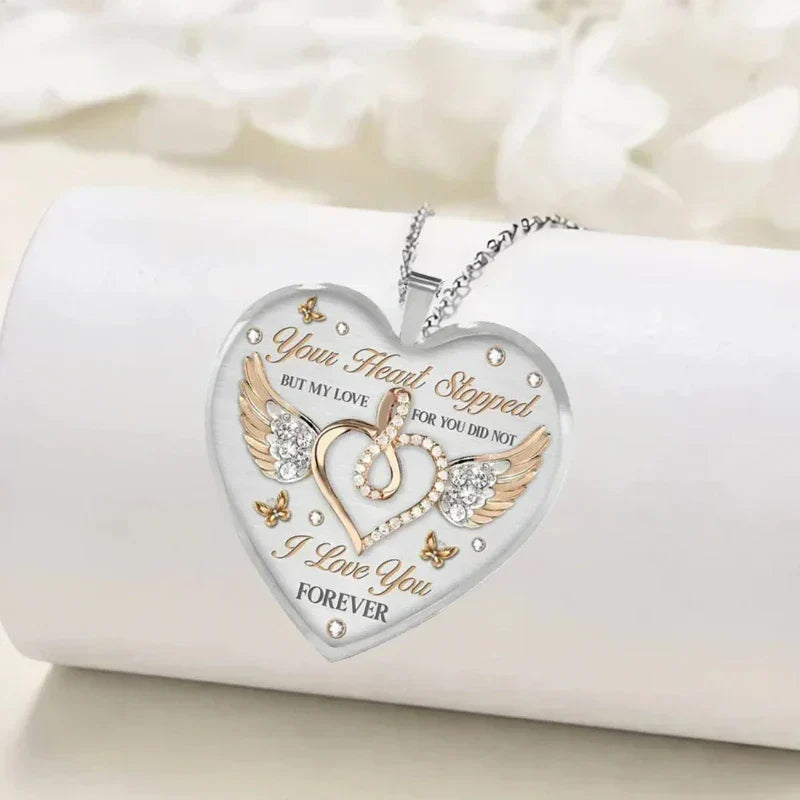 Dames hartketting Sofie 'Forever', gegraveerd en gemaakt van zilver. Een betekenisvol en verstelbaar sieraad.