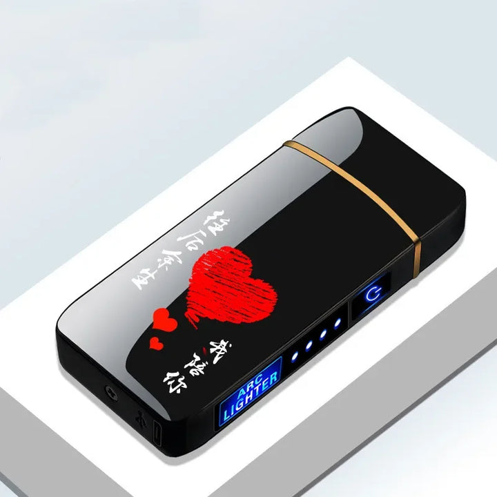 Oplaadbare USB aansteker in een strak, modern design. Winddicht met plasma technologie.