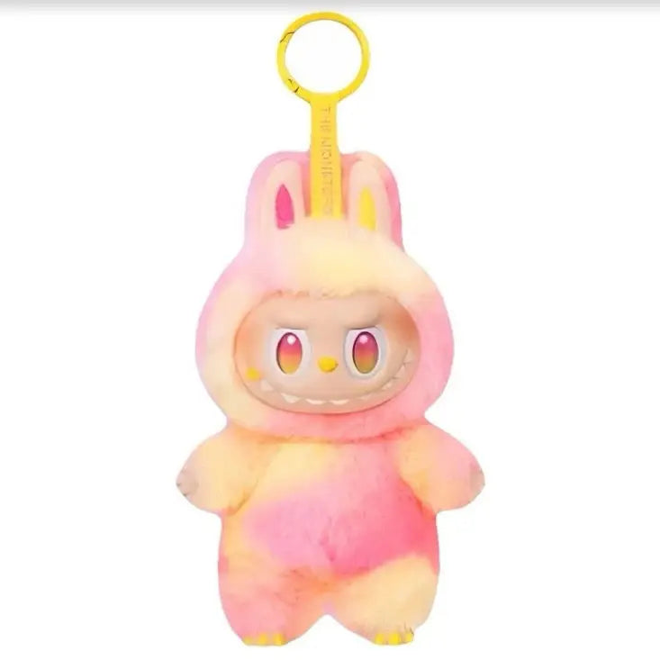 Schattig pluche monstertje accessoire, sleutelhanger voor tas of sleutelbos, zacht en speels.