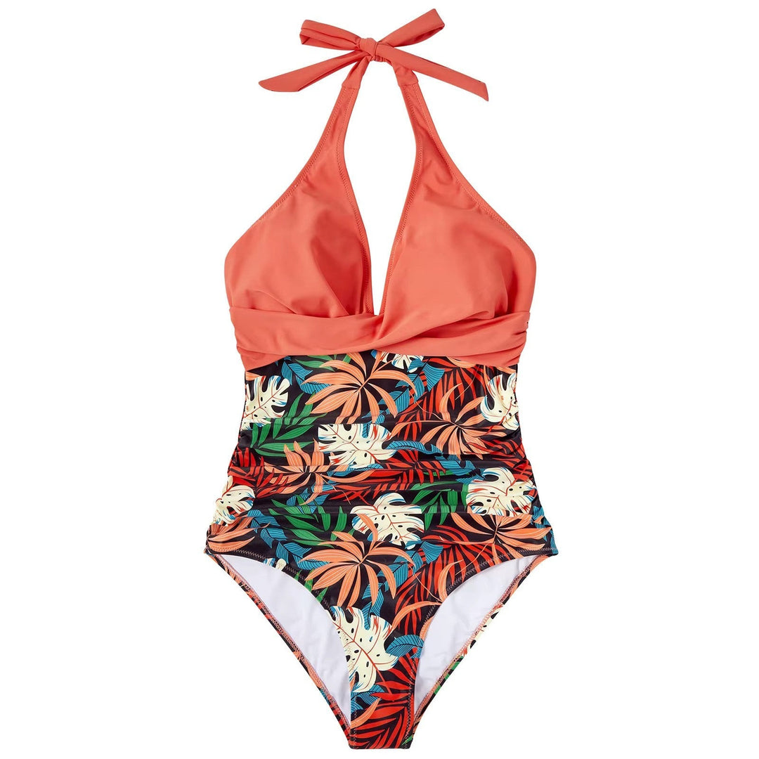 Modieuze Hoymans push-up damesbikini, hoge taille broekje voor comfortabele en chique strandmode.