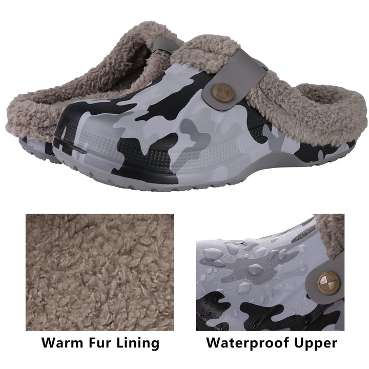 Robuuste dames winter klompen, waterdicht en warm. Bieden veelzijdig comfort voor elke winterdag, binnen & buiten.